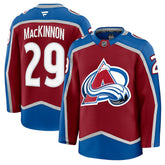 Nathan MacKinnon Colorado Avalanche Fanatics Home Premium Jersey Burgundy