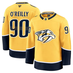 Ryan O'Reilly Nashville Predators Fanatics Home Premium Jersey Yellow