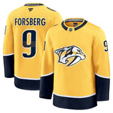 Filip Forsberg Nashville Predators Fanatics Home Premium Jersey Gold