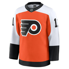 Travis Konecny Philadelphia Flyers Fanatics Home Premium Jersey Burnt Orange