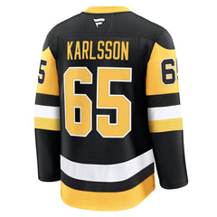 Erik Karlsson Pittsburgh Penguins Fanatics Home Premium Jersey Black