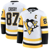 Sidney Crosby Pittsburgh Penguins Fanatics Away Premium Jersey White