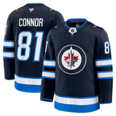 Kyle Connor Winnipeg Jets Fanatics Home Premium Jersey Navy
