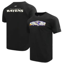 Baltimore Ravens Pro Standard Retro Striper T-Shirt - Black discount