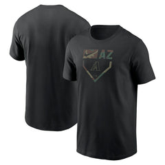 Arizona Diamondbacks Camo T-Shirt - Black | Nike