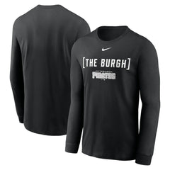Pittsburgh Pirates Local Nickname Long Sleeve T-Shirt - Black | Nike