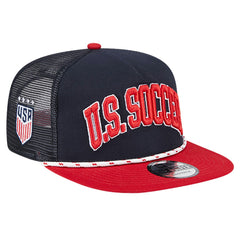 USWNT New Era Throwback Golfer Snapback Hat - Navy | New Era outlet