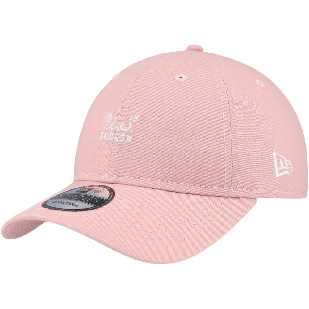 USMNT New Era Women's Throwback 9TWENTY Adjustable Hat - Pink | New Era online