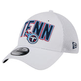 Tennessee Titans New Era Breakers 39THIRTY Flex Hat - White on sale