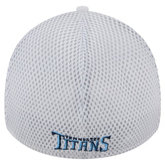 Tennessee Titans New Era Breakers 39THIRTY Flex Hat - White on sale