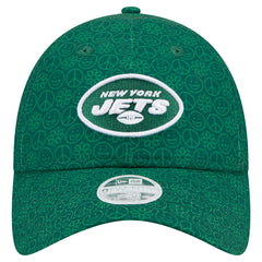 New York Jets New Era Women's Smiley 9TWENTY Adjustable Hat - Green on sale