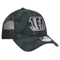 Cincinnati Bengals New Era Agave Trucker 9FORTY Adjustable Hat - Black outlet