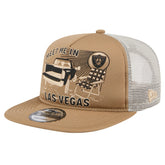 Las Vegas Raiders New Era Meet Me 9FIFTY Snapback Hat - Tan on sale