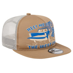 Los Angeles Rams New Era Meet Me 9FIFTY Snapback Hat - Tan online