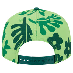 New York Jets New Era Leafy 9FIFTY Snapback Hat - Light Green for sale