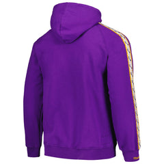 Utah Jazz Hardwood Classics Nights Raglan Pullover Hoodie - Purple | Mitchell & Ness outlet