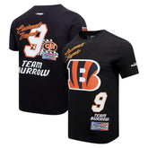 Joe Burrow Cincinnati Bengals Pro Standard Fast Lane Name & Number Player T-Shirt - Black sale