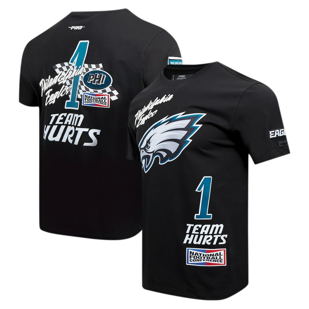 Jalen Hurts Philadelphia Eagles Pro Standard Fast Lane Name & Number Player T-Shirt - Black online