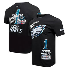 Jalen Hurts Philadelphia Eagles Pro Standard Fast Lane Name & Number Player T-Shirt - Black online