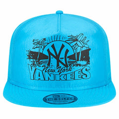 New York Yankees Neon Golfer Snapback Hat - Blue | New Era