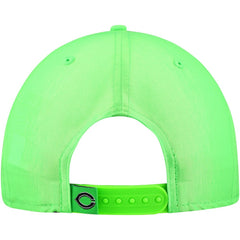 Cincinnati Reds Neon Golfer Snapback Hat - Green | New Era