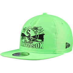 Chicago White Sox Neon Golfer Snapback Hat - Green | New Era