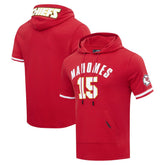 Patrick Mahomes Kansas City Chiefs Pro Standard Player Name & Number Hoodie T-Shirt - Red sale
