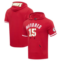 Patrick Mahomes Kansas City Chiefs Pro Standard Player Name & Number Hoodie T-Shirt - Red sale