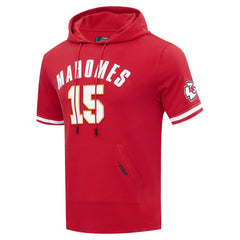 Patrick Mahomes Kansas City Chiefs Pro Standard Player Name & Number Hoodie T-Shirt - Red sale