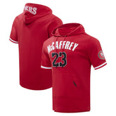 Christian McCaffrey San Francisco 49ers Pro Standard Player Name & Number Hoodie T-Shirt - Scarlet online