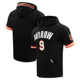 Joe Burrow Cincinnati Bengals Pro Standard Player Name & Number Hoodie T-Shirt - Black for sale