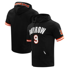 Joe Burrow Cincinnati Bengals Pro Standard Player Name & Number Hoodie T-Shirt - Black for sale