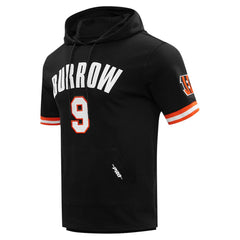 Joe Burrow Cincinnati Bengals Pro Standard Player Name & Number Hoodie T-Shirt - Black for sale