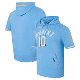 Justin Herbert Los Angeles Chargers Pro Standard Player Name & Number Hoodie T-Shirt - Powder Blue for sale