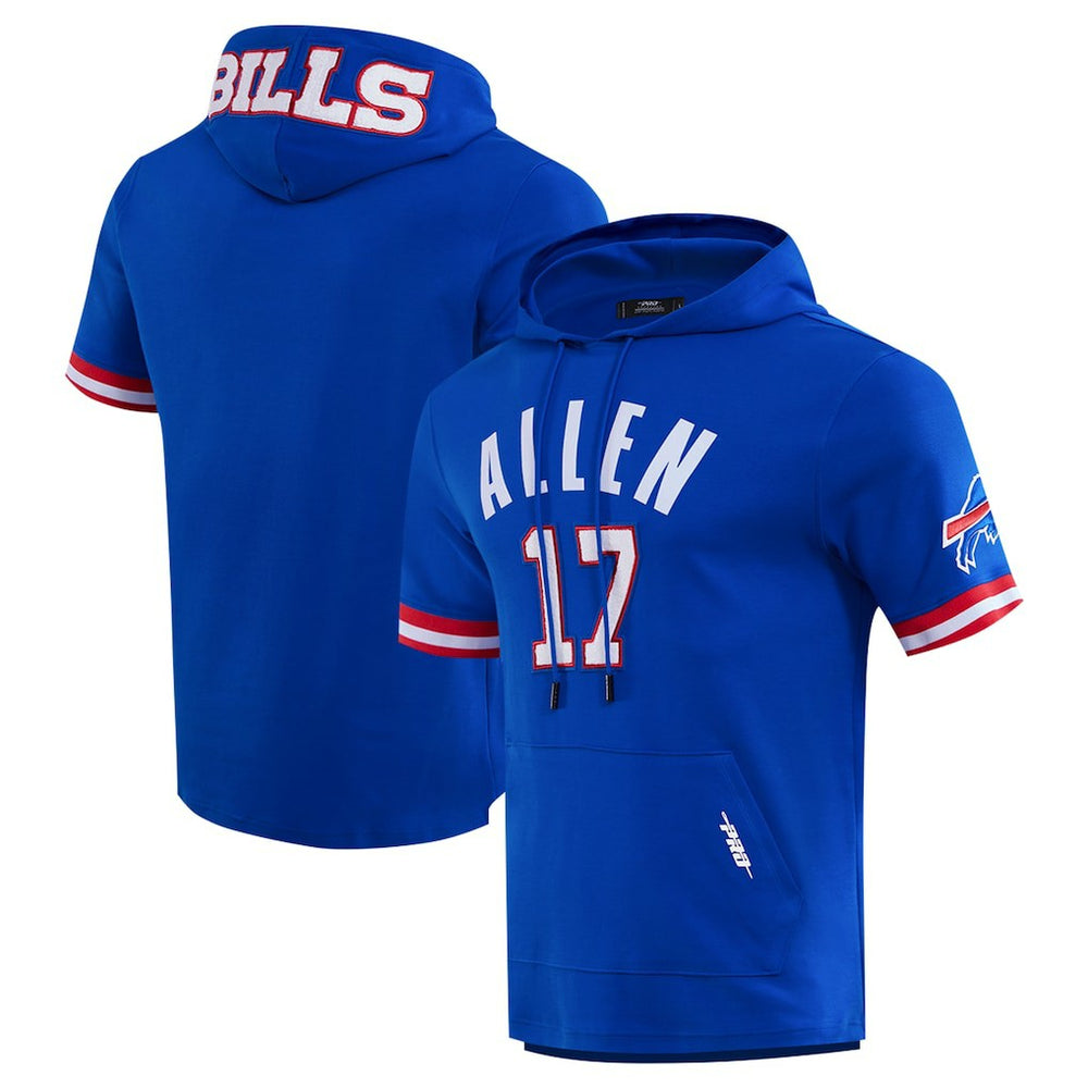 Josh Allen Buffalo Bills Pro Standard Player Name & Number Hoodie T-Shirt - Royal on sale