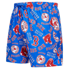 Boston Red Sox Pro Standard Toss Logo Woven Shorts - Navy