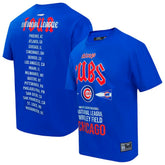 Chicago Cubs Pro Standard Oversized City Tour T-Shirt - Royal