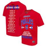 Philadelphia Phillies Pro Standard Oversized City Tour T-Shirt - Red