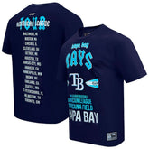 Tampa Bay Rays Pro Standard Oversized City Tour T-Shirt - Navy