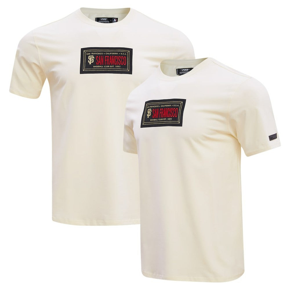San Francisco Giants Pro Standard Club Member Badge T-Shirt - Cream
