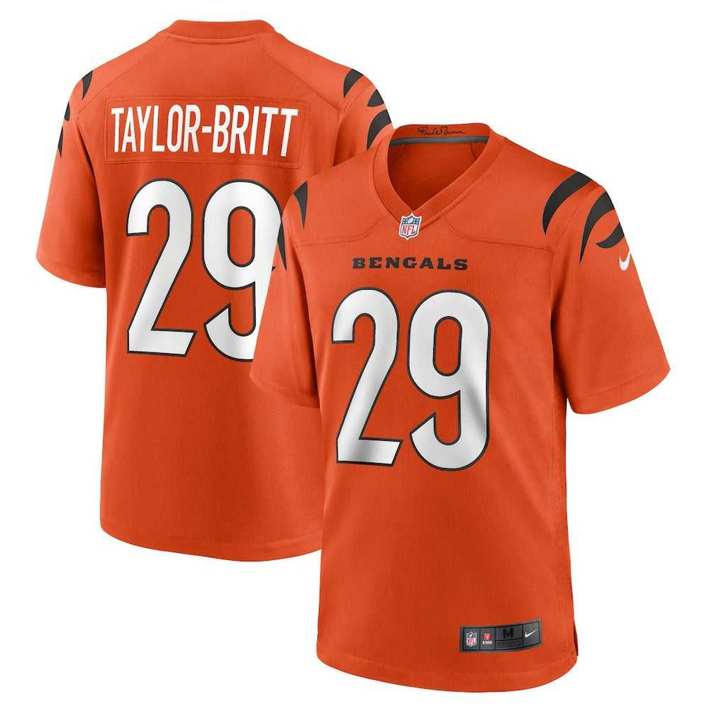 Cam Taylor-Britt Cincinnati Bengals Alternate Game Jersey - Orange | Nike online