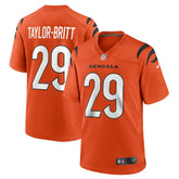 Cam Taylor-Britt Cincinnati Bengals Alternate Game Jersey - Orange | Nike online