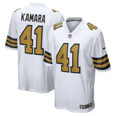 Alvin Kamara New Orleans Saints Alternate Game Jersey - White | Nike on sale