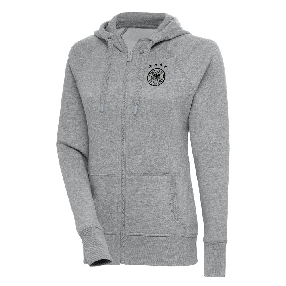 Germany National Team Women's Takeover Full-Zip Hoodie - Heather Gray outlet