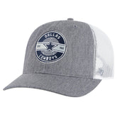Dallas Cowboys '47 Hash Mark Trucker Adjustable Hat - Heather Gray cheap