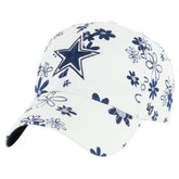 Dallas Cowboys '47 Girls Youth Daisy Delight Clean Up Adjustable Hat - White discount