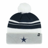 Dallas Cowboys '47 Youth Peewee Cuffed Knit Hat with Pom - Navy discount