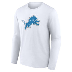Detroit Lions Primary Logo Long Sleeve T-Shirt - White sale