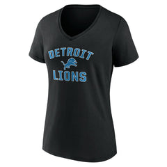 Detroit Lions Women's Victory Arch V-Neck T-Shirt - Black online