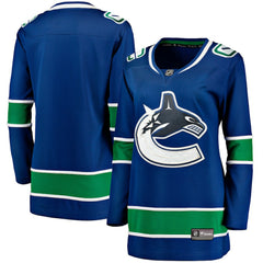 Vancouver Canucks Fanatics Women's Premier Breakaway Jersey Blue